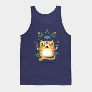 The All Knowing Cat Tank Top